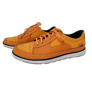 Men's Cushe Mellow Sonny Super Frenchie Orange Lace Up Sneakers Size 8M